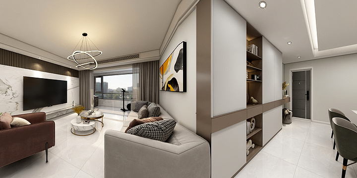 本色李子-西湖印象C17-5-装修设计方案