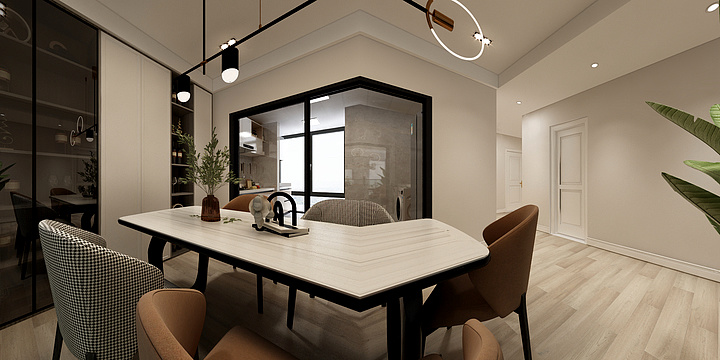 梵沐林Oo-酷家乐效果图专用.dwg-装修设计方案