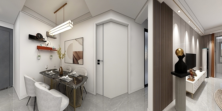 翊品创亿-嘉园国际王先生福宅-翊品设计-装修设计方案