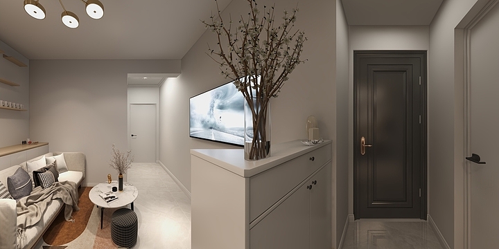 小马效果设计-和辉花园3#105-装修设计方案