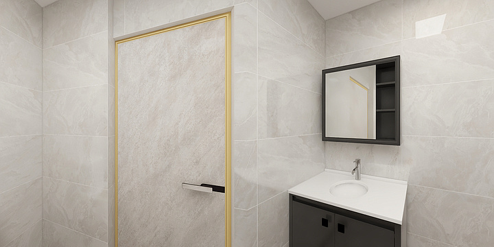 璐宇设计-瑞和园89.50㎡B户型3室2厅1卫-装修设计方案