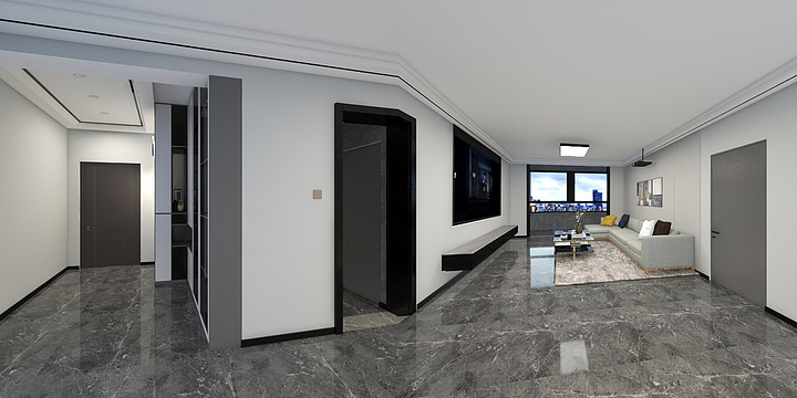 XuAaxR-双语学府141.53平方米-装修设计方案