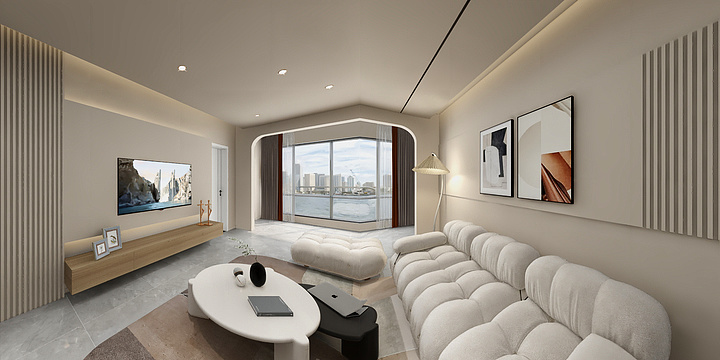 启典设计_A-西园新城大学居-装修设计方案