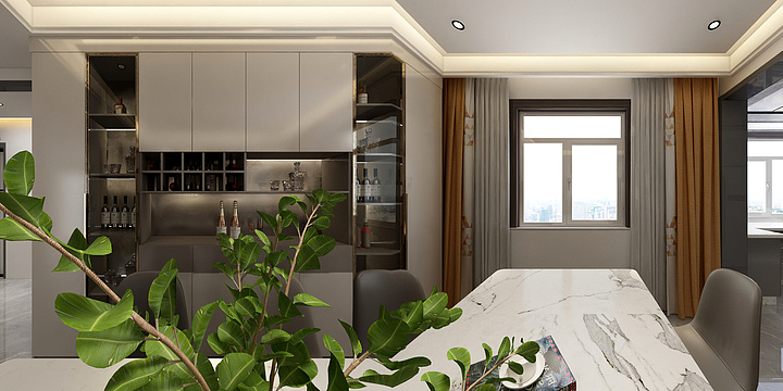 冬雨uNRL-锦花世家8号楼5楼-装修设计方案