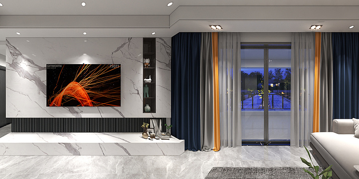 哈哈副团长-五栋二单元2804-Model-装修设计方案