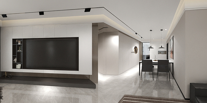 咫尺設計事務所-《住宅》轻奢-装修设计方案