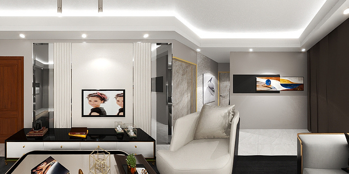 祝青晨-瑞和园89.50㎡B户型3室2厅1卫-装修设计方案