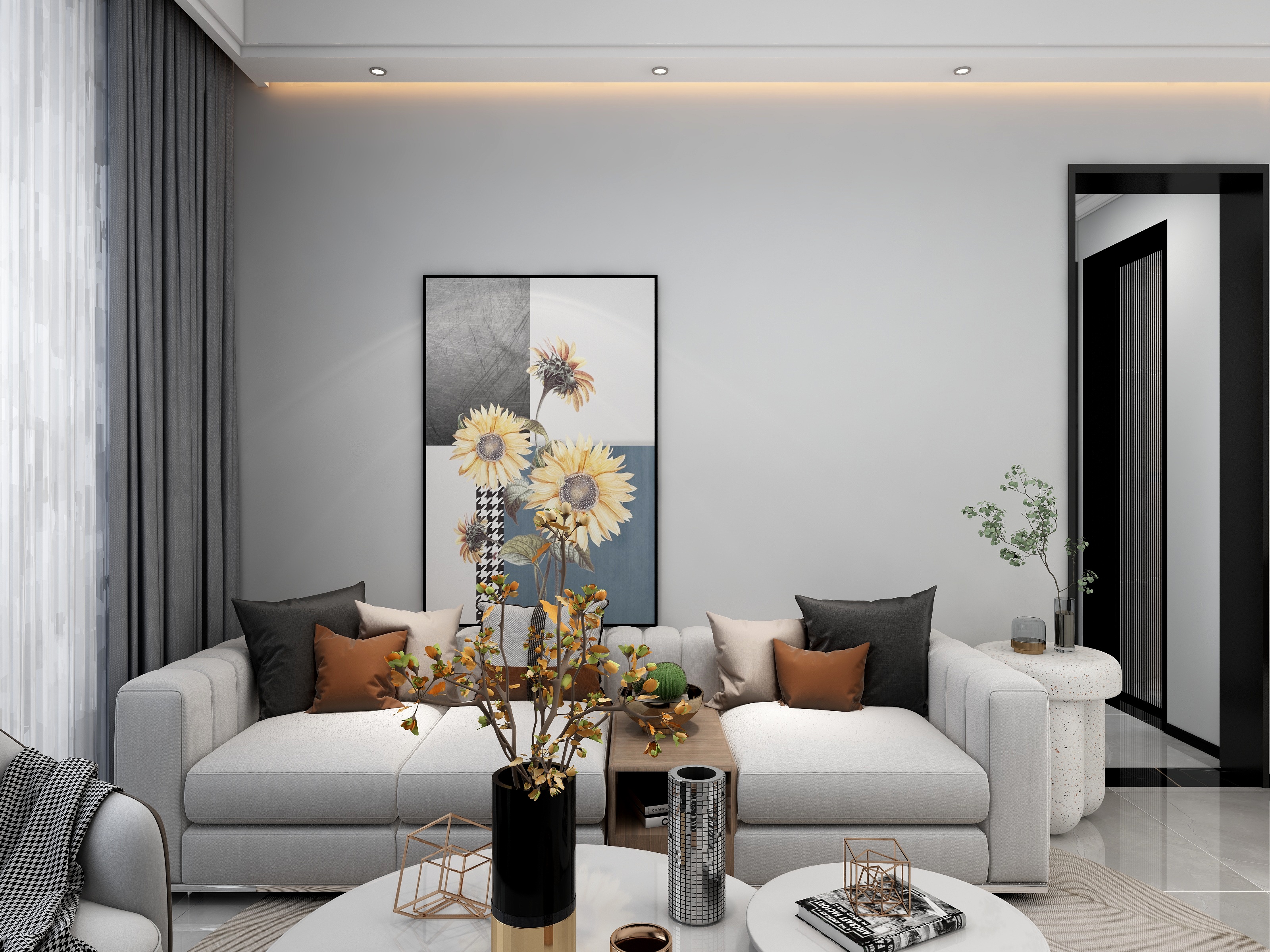 CHEN視覺空間設計-01-东外滩2楼东-装修设计方案