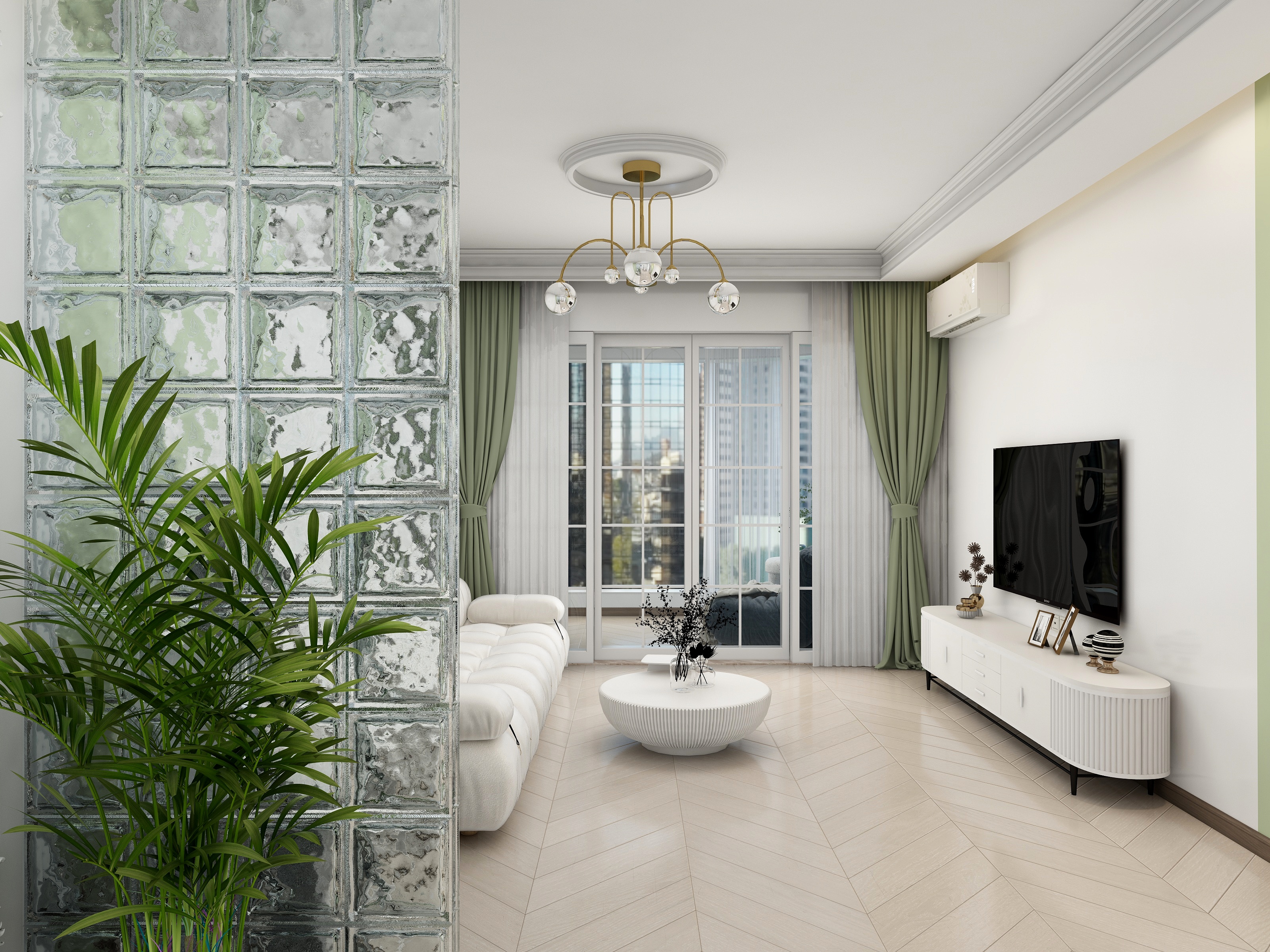 汪雨琦-法式轻奢-三乌装修效果图