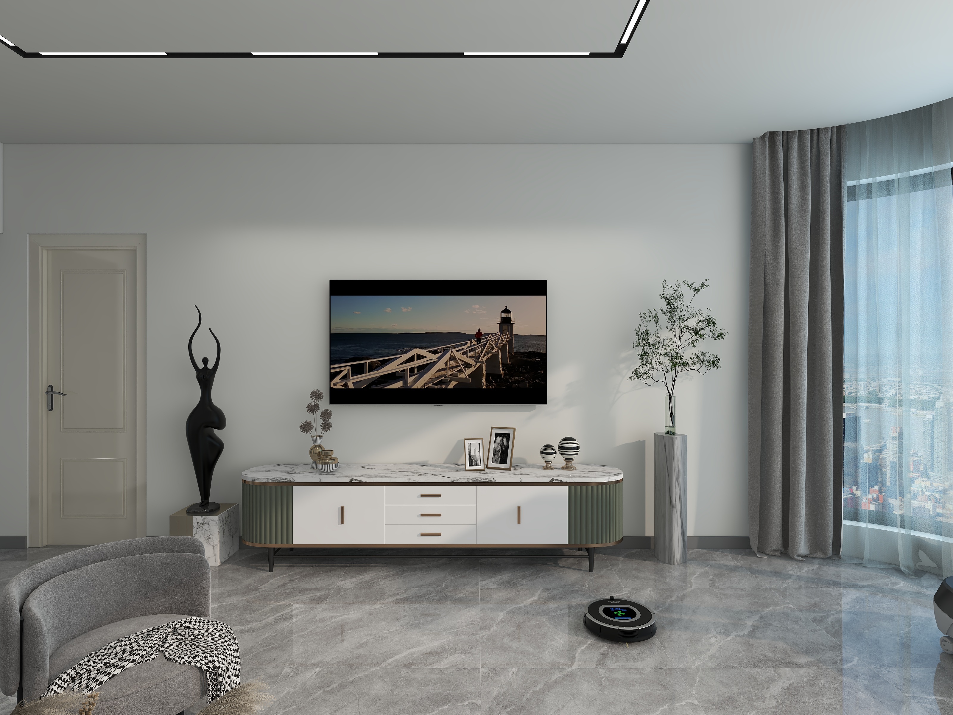 龙沅interiordesign-2御云府7-3-802-装修设计方案