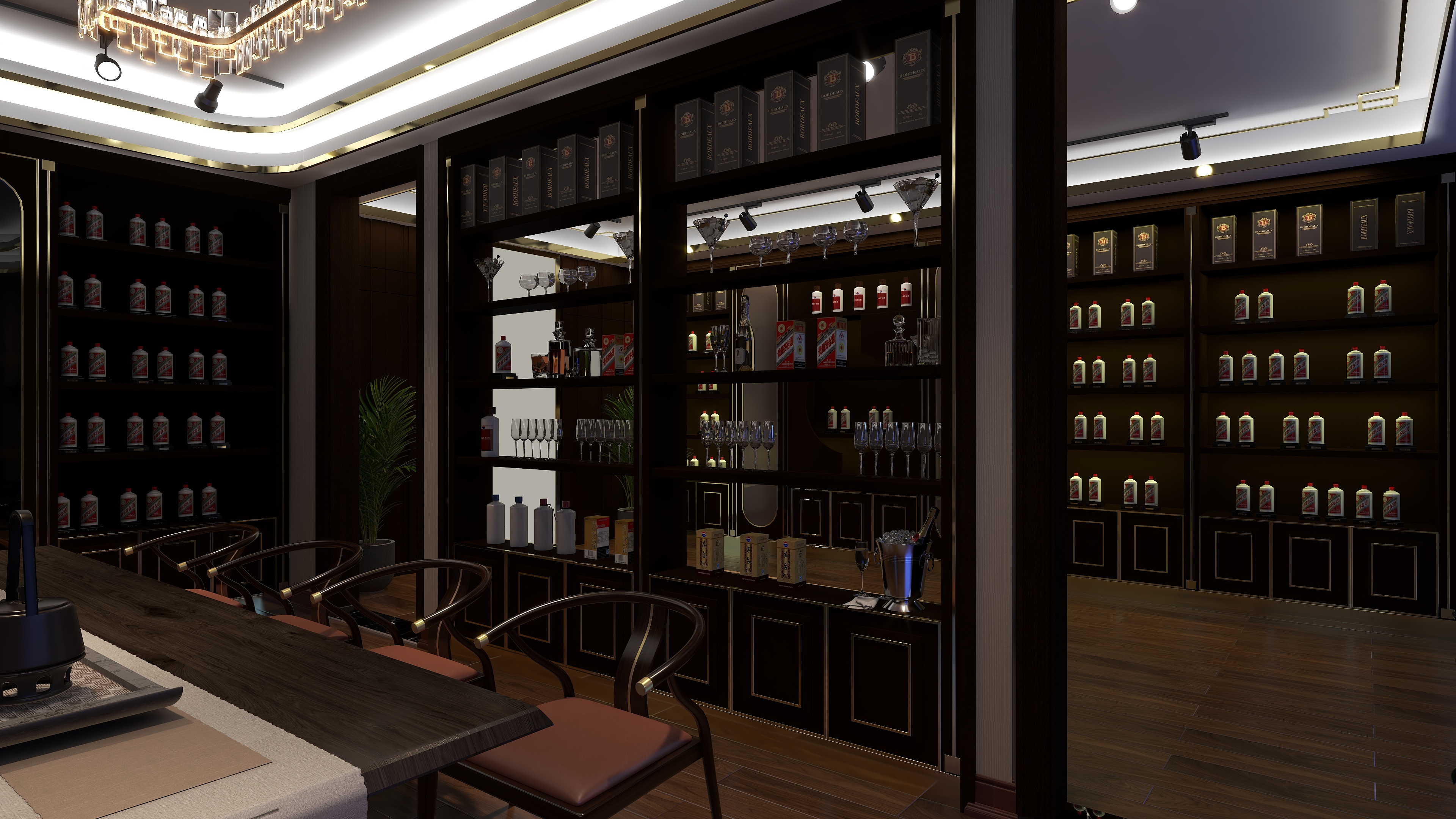 菲尔特铜艺-茅台系列店装-装修设计方案