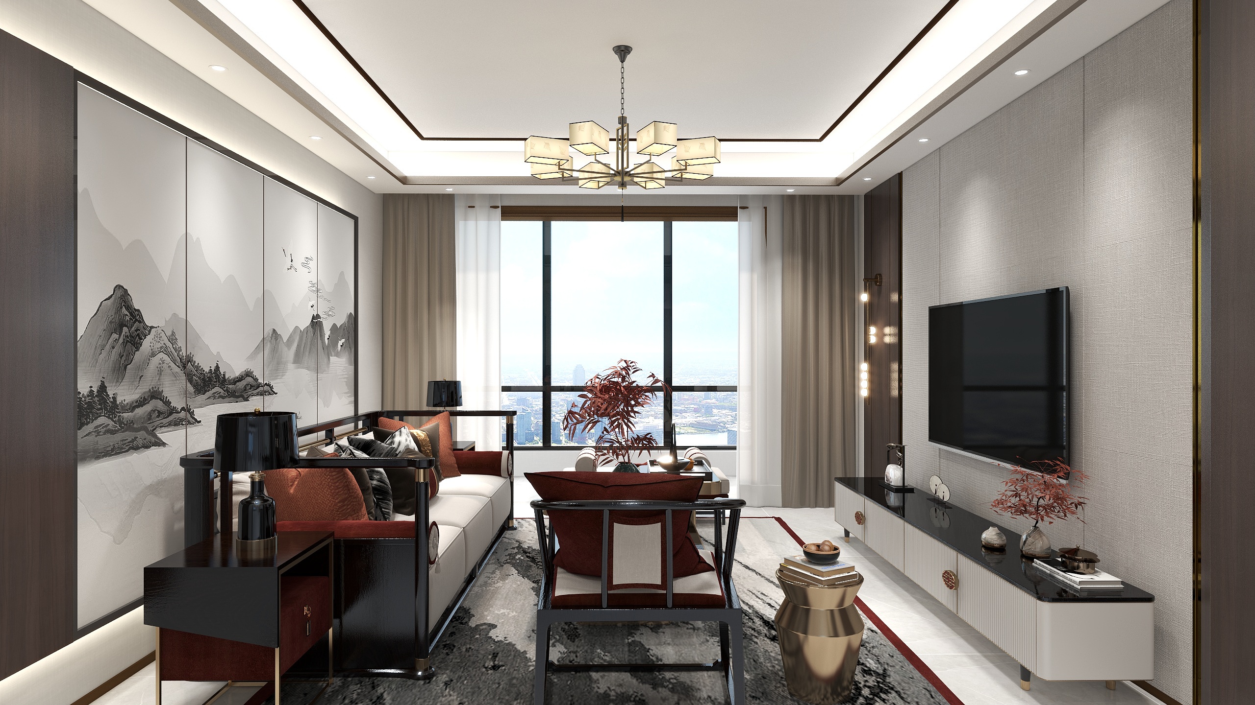 酷家云-玫瑰园李总雅居-装修设计方案