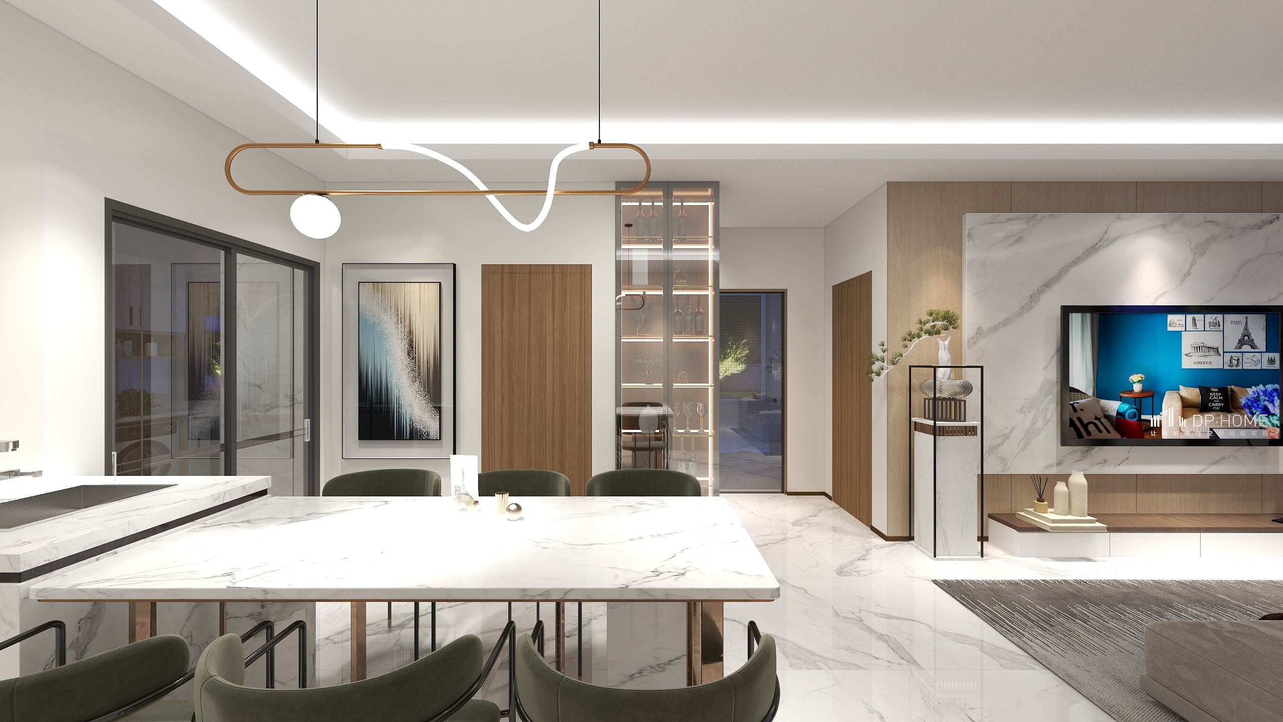 贵州匠相禾设计-优品新城-胡姐-尊府室内设计方案-装修设计方案