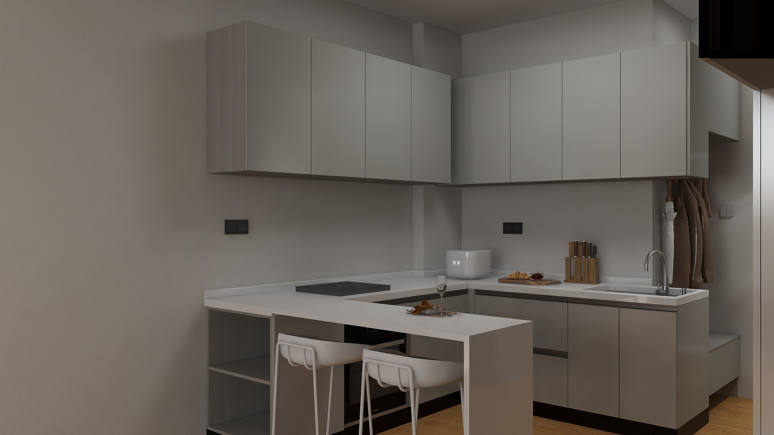 Meng玉杰-第一单小厨房-装修设计方案