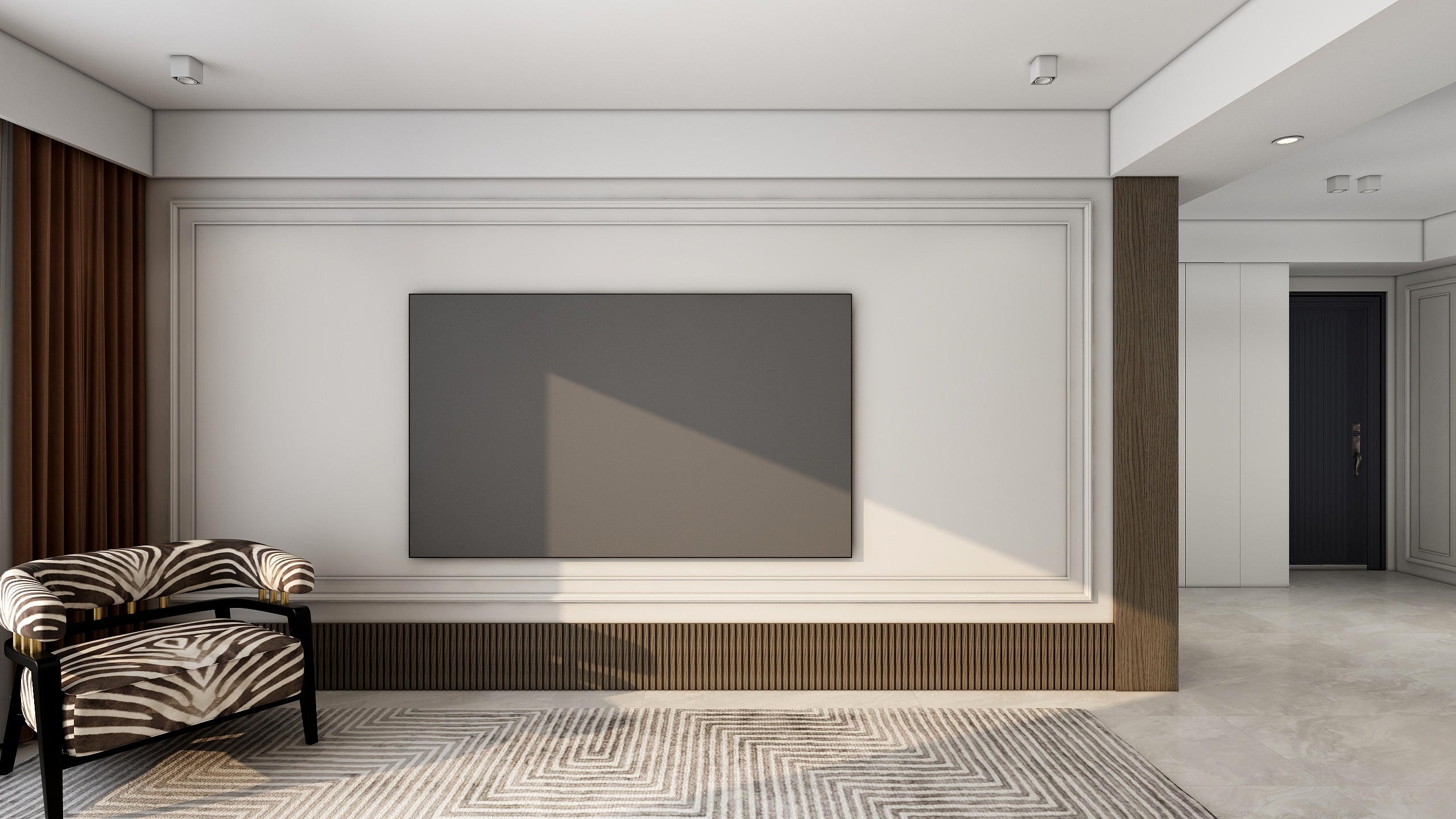 虎妞嘎子-《金辉年代》现代复古|复式三居-装修设计方案