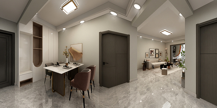 实创小吴设计-中恒翰林府12-1302.dwg-装修设计方案