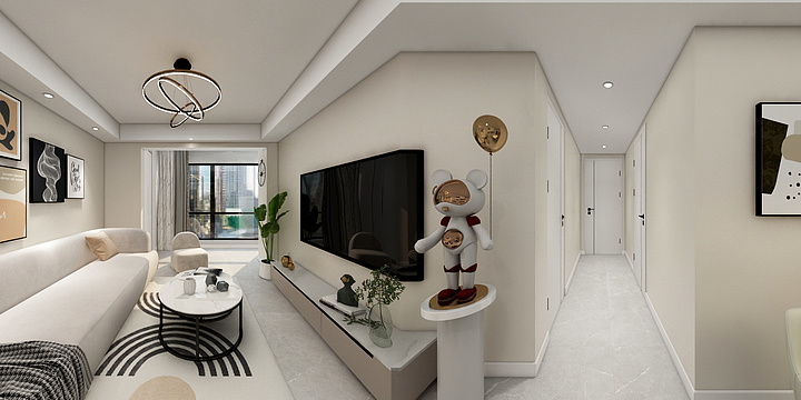 拾一z-环萃园98餐厨一体-装修设计方案