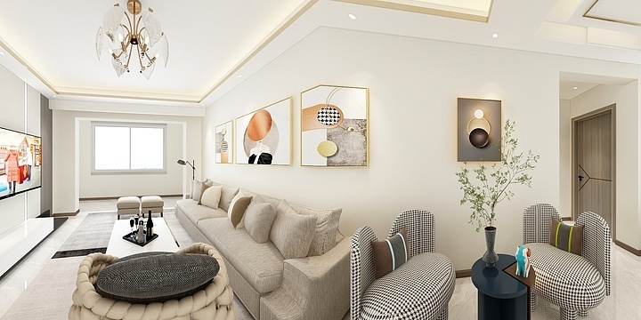 万芈家居全案设计-尚景园127 东户-装修设计方案