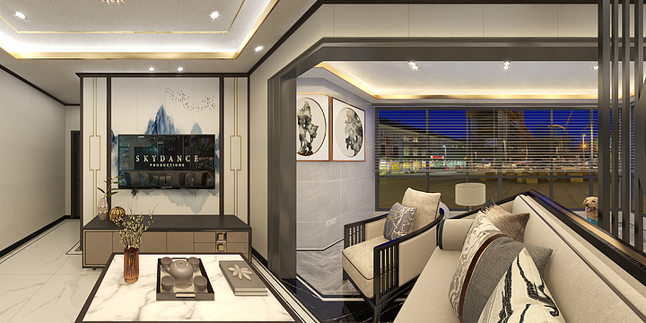 匠心久居李木子-瑞和园89.50㎡B户型3室2厅1卫-装修设计方案