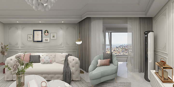 M欧尼-滨水雅园小区.dwg-装修设计方案