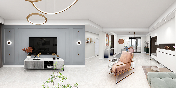 1段浩荡1-皇家公馆 户型图-副本-装修设计方案