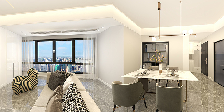 设计不只是画图-金域华府107朱哥-装修设计方案