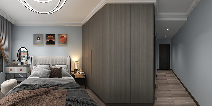 姓曹名梁-青春里5栋1单元26楼2606-装修设计方案