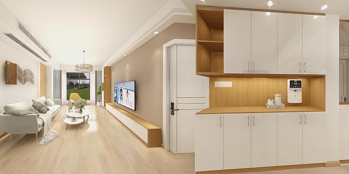 小霸果设计工作室-金凤新城A26-1-1202-装修设计方案