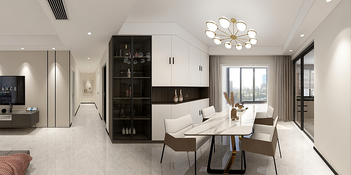 室内设计师李莉-建业新城半岛-装修设计方案