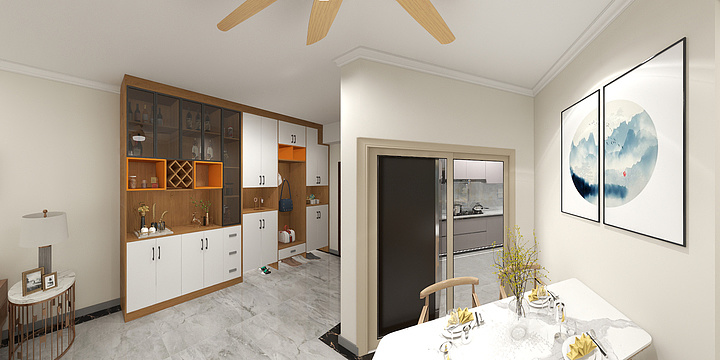 柏丽家居-碧桂园时代城1005-装修设计方案