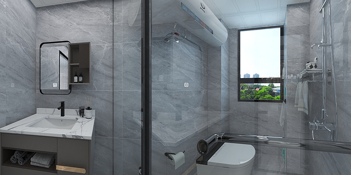 曼宝迪装饰-理想城1801-装修设计方案