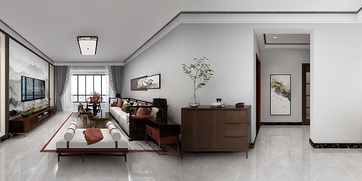 东方叭叭-1作图荣盛华府20-2-602(-装修设计方案