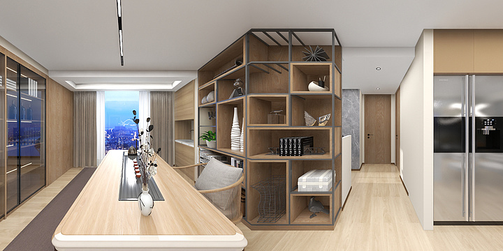 设计师陈炳-屏南张姐雅居-装修设计方案