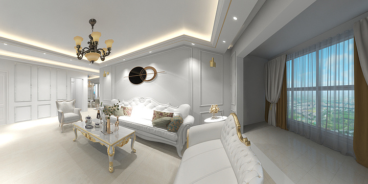 理想家ING-青春里-简欧轻奢风格1-装修设计方案