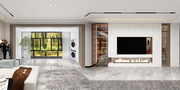 普定觅境空间设计-贵阳吴姐.dwg-装修设计方案