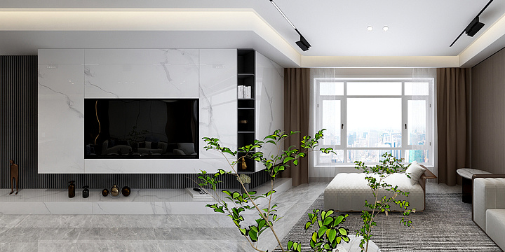 Aichihongdousha-世景丽都吴老师现代风格-装修设计方案