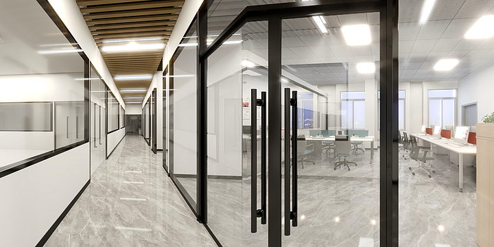 AAA薄荷空间设计-联东U谷厂房办公室加车间设计-装修设计方案