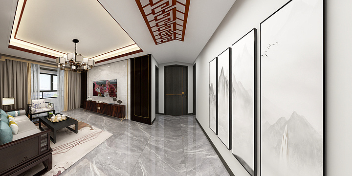 151弓长设计29055818-立丰西小区130.dwg-装修设计方案