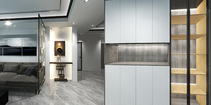 六中6设计有限公司-金色阳光-装修设计方案