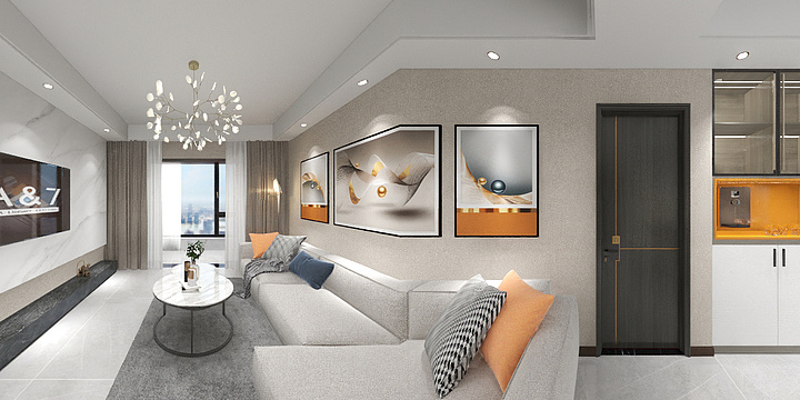 名川 设计总监  Carr-金地7号楼605-装修设计方案