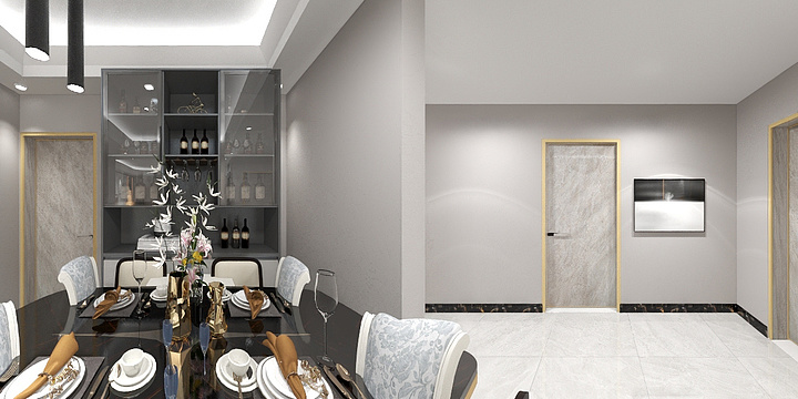 贾枭剑-古韵华庭-装修设计方案