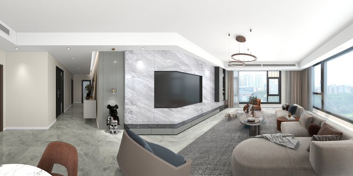 L@design-雁城大院邱哥雅居-装修设计方案