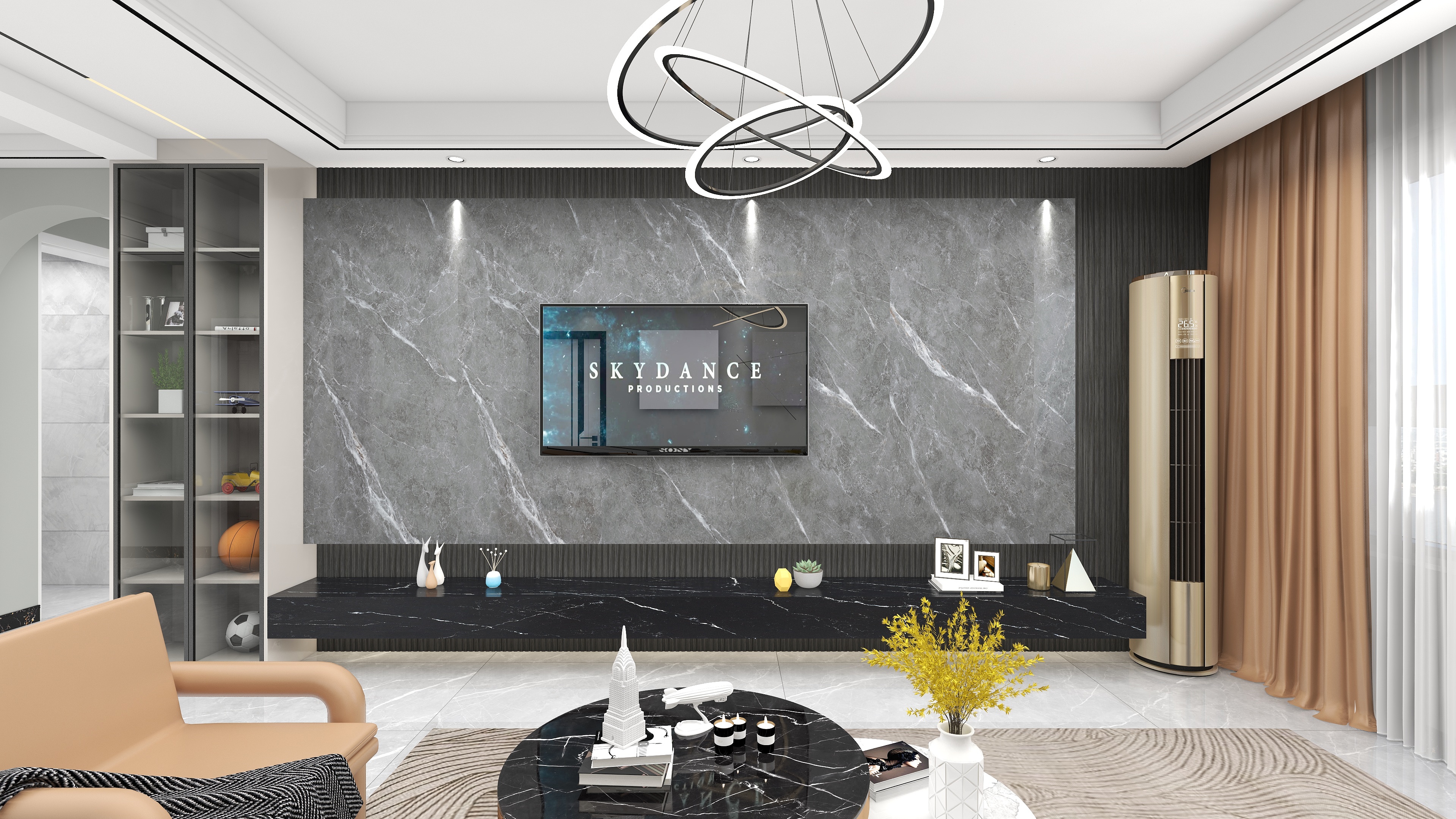 墨凡空间-刘-国和花园A5四室145平装修效果图