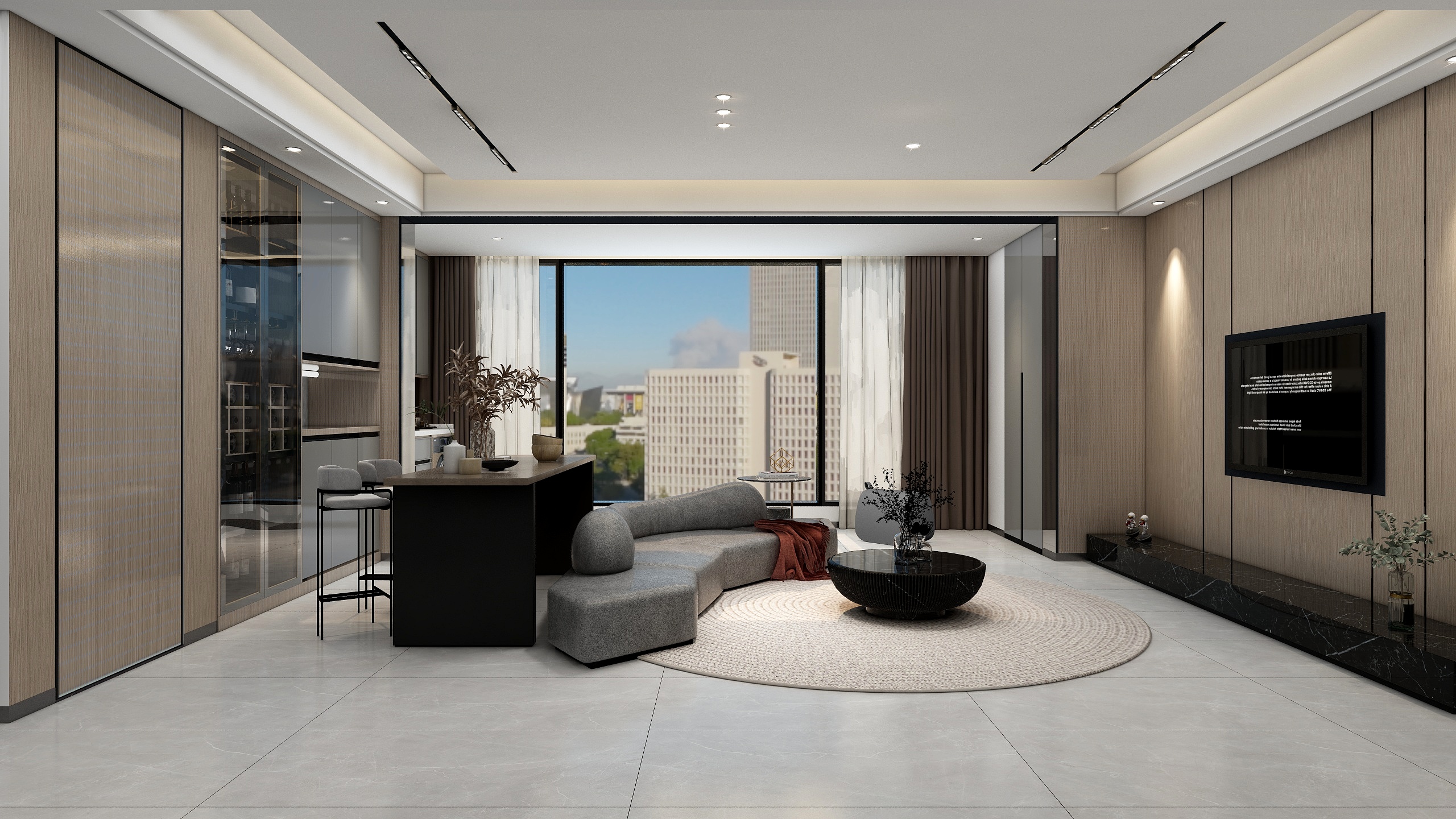 雨夜烧火-现代简约-装修设计方案