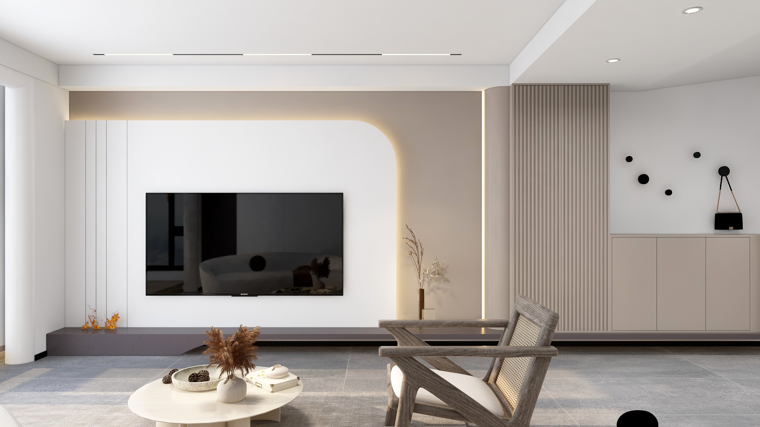 云木装饰文东--侘寂客餐厅--装修设计方案