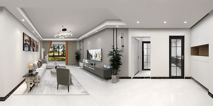 设计师牧尘cl-森鑫华府10-1-1302.dw-装修设计方案