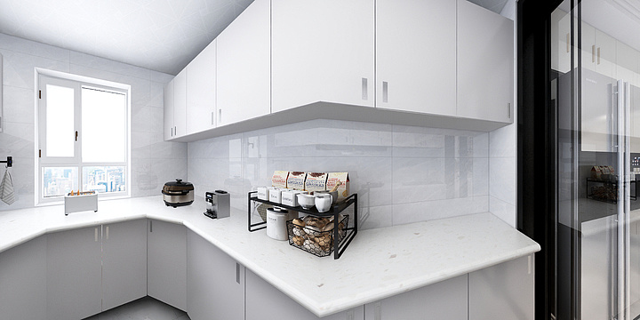 YIXIN设计-130平现代简约风格-装修设计方案