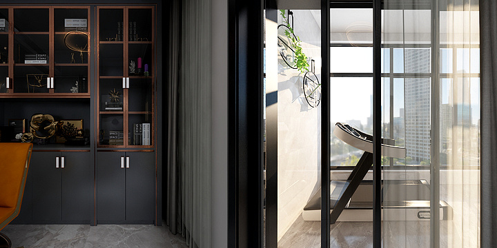 凡舍装饰丨梅文通-7号楼边户140.dwg-副本-装修设计方案