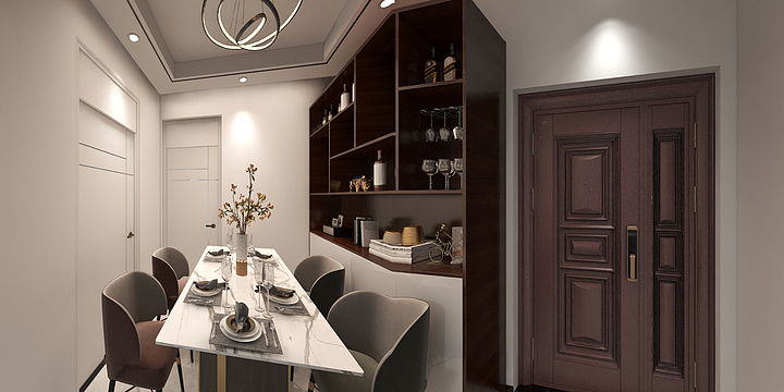 全屋整装装饰设计娄凯-泰宏建业国际城-装修设计方案