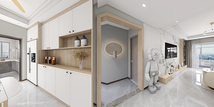 鑫鑫饰家-滨河峰尙-装修设计方案